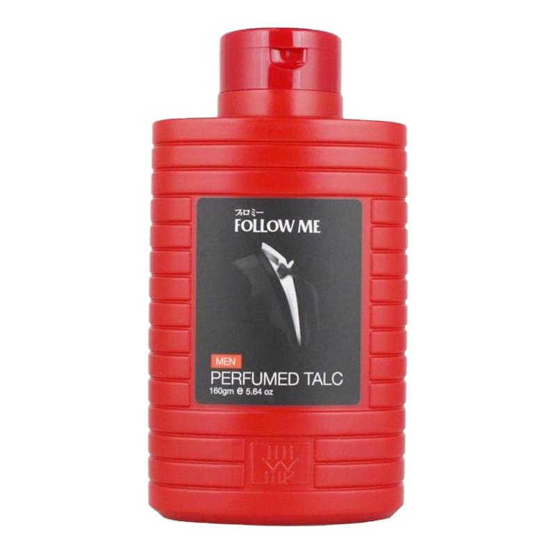 Follow Me Men Perfumed Talcum Body Powder 160G Red