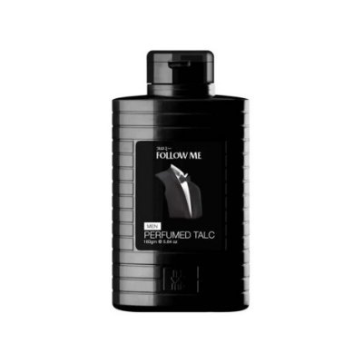 Follow Me Men Perfumed Talcum Body Powder 160G Black