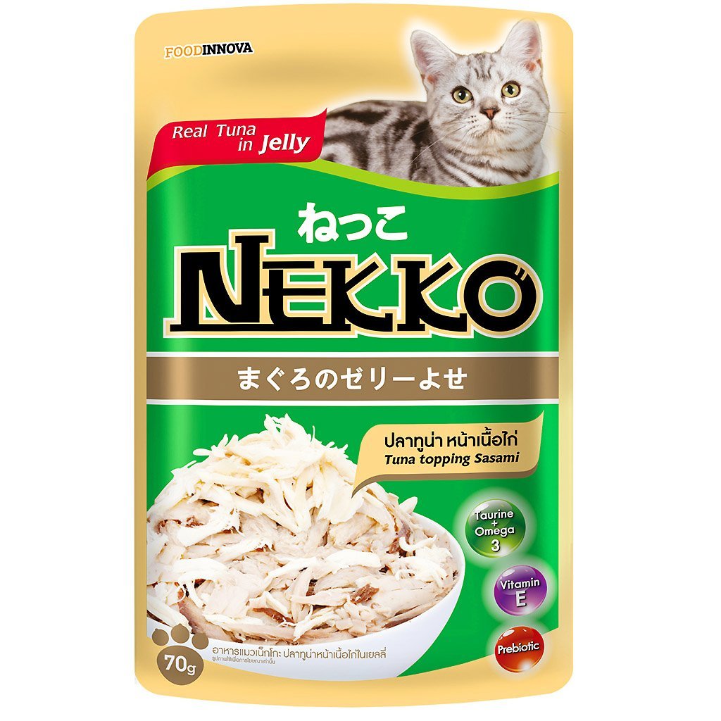 Nekko Wet Food Tuna With Sasami In Jelly 70G